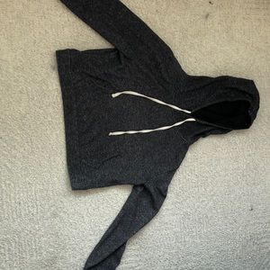 Forever 22 grey cropped jacket